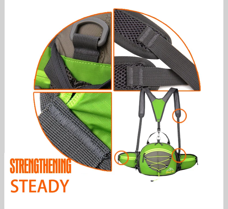 Outdoor Sports Cycling Travel Waist Bag Inclined Shoulder bag Hand-held Multifunctional Hiking Mountaineering Shoulder Backpack
Outdoor Sports Cycling Travel Waist Bag Inclined Shoulder bag Hand-held Multifunctional Hiking Mountaineering Shoulder Backpack