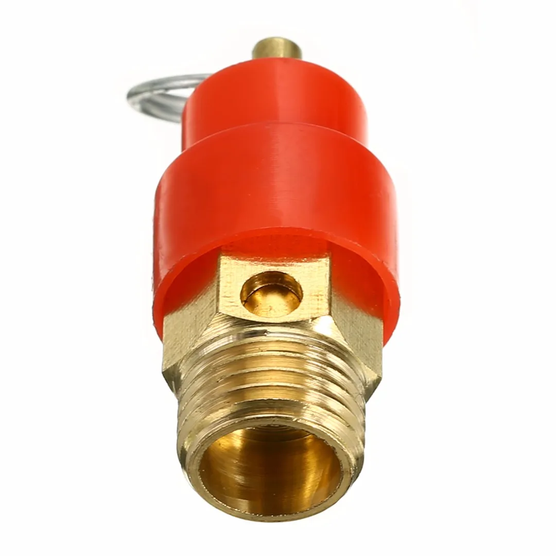 1pc New 120 PSI 1/4'' BSP Safety Valve Brass Air Compressor Safety Relief Valve Pressure Release Regulator Mayitr
1pc New 120 PSI 1/4'' BSP Safety Valve Brass Air Compressor Safety Relief Valve Pressure Release Regulator Mayitr