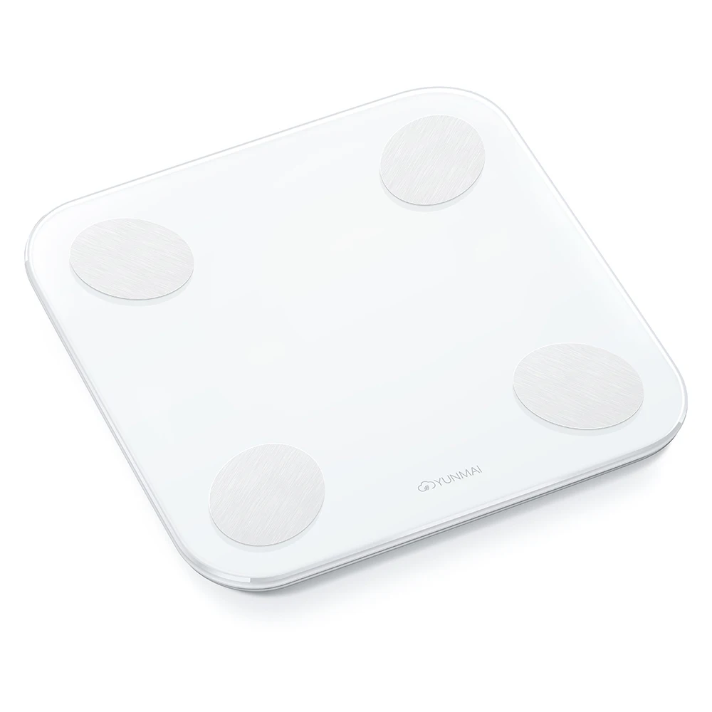 Оригинальный Xiaomi YUNMAI Mini 2 баланс Smart Body Fat весовые весы английское приложение
