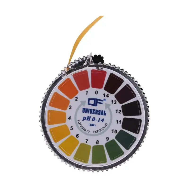 5M 1-14 pH Alkaline Acid Indicator Meter Tester Paper Roll Strip for Water Urine Saliva Soil Litmus Paper Measuring Tools
5M 1-14 pH Alkaline Acid Indicator Meter Tester Paper Roll Strip for Water Urine Saliva Soil Litmus Paper Measuring Tools