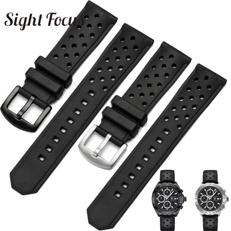 22mm Perforated Rubber Silicone Watch Band for TAG Heuer WAZ2113 Seiko Series Watch Strap Waterproof Men's Bracelets Diver Belt
22mm Perforated Rubber Silicone Watch Band for TAG Heuer WAZ2113 Seiko Series Watch Strap Waterproof Men's Bracelets Diver Belt