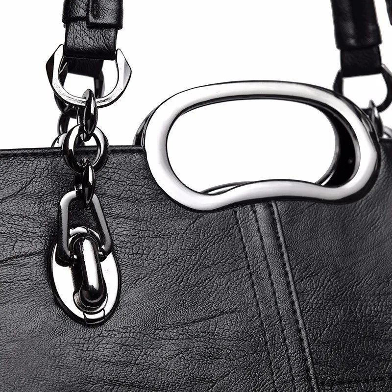 2019 Women Leather Handbags High Quality Vintage Soft Leather Shoulder Bag Female Sac A Main Retro Travel Ladies Hand Bag New
2019 Women Leather Handbags High Quality Vintage Soft Leather Shoulder Bag Female Sac A Main Retro Travel Ladies Hand Bag New