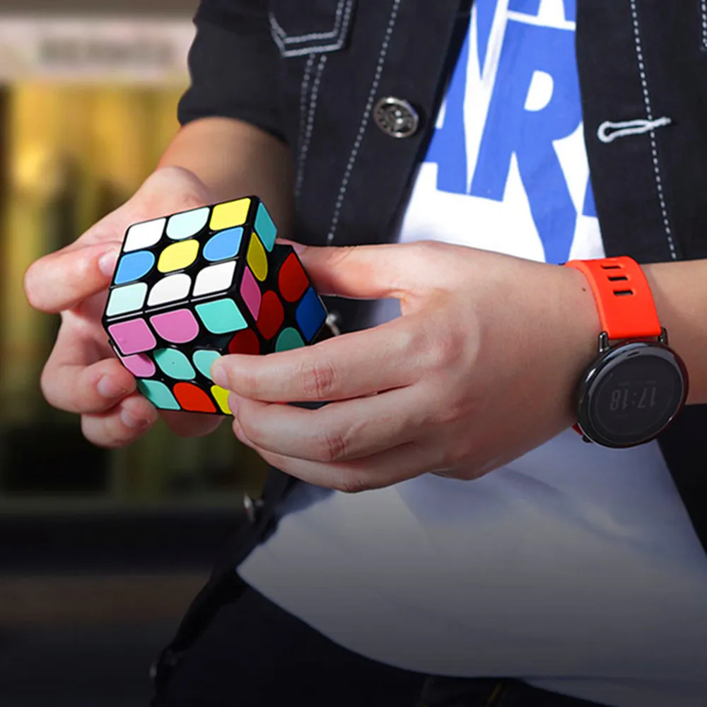 Xiaomi Mijia Smart Magic Cube Educational Six-Axis Sensor Recognition Intelligent Super Toy wih APP Sync Puzzle | Электроника