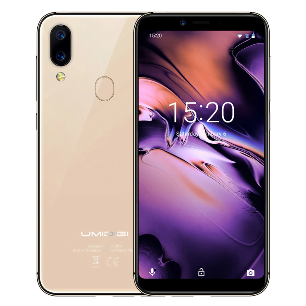 UMIDIGI A3 4G Phablet 5 дюймов MTK6739 четырехъядерный 2 Гб ram 16 rom|Смартфоны| |