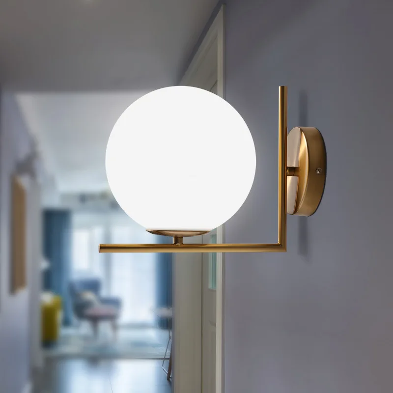 Modern Reading Led Wall Lamp Frosted Glass Ball Wrought Iron Metal Bronze Globe Lights Fixture Door Corridor Foyer Aisel Stair
Modern Reading Led Wall Lamp Frosted Glass Ball Wrought Iron Metal Bronze Globe Lights Fixture Door Corridor Foyer Aisel Stair