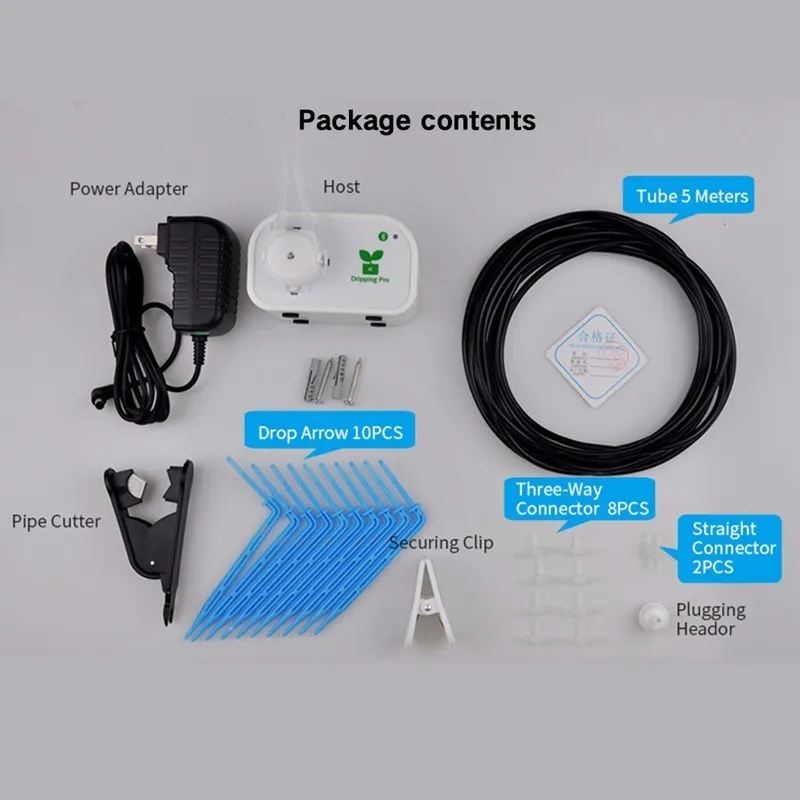 Home Automatic Watering Device Intelligent Drip Irrigation System Sprinkling Lazy Mobile Phone Timed Potted Plant Drip
Home Automatic Watering Device Intelligent Drip Irrigation System Sprinkling Lazy Mobile Phone Timed Potted Plant Drip