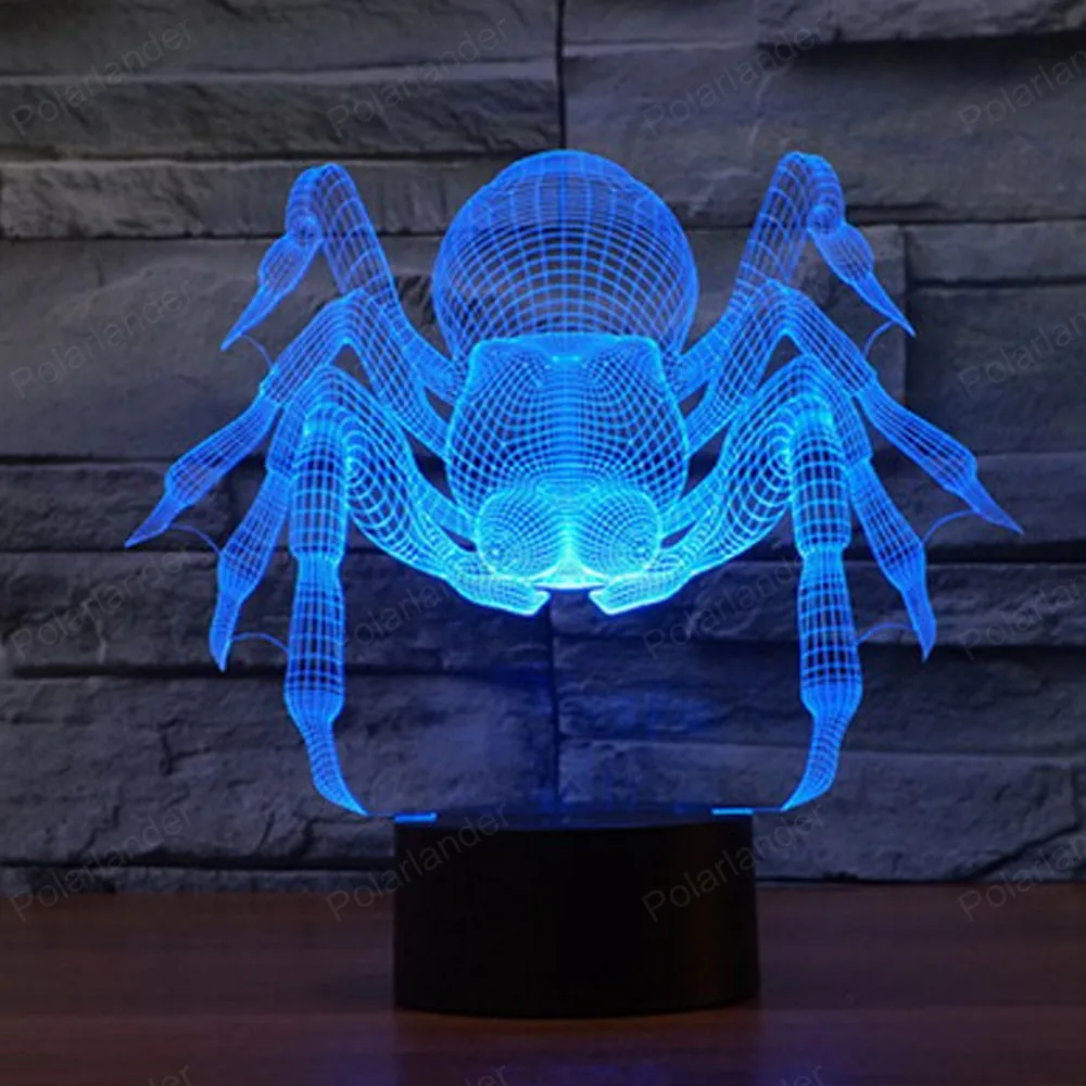 Gifts celebrate the atmosphere lamp 3059 Foreign trade new spider 3D lights visual lights colorful lamp touch LED
Gifts celebrate the atmosphere lamp 3059 Foreign trade new spider 3D lights visual lights colorful lamp touch LED