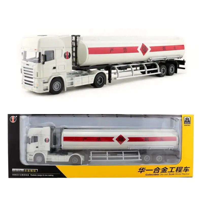 1:50 Scale Tank Container Transport Truck Diecast Alloy Model Engineering Toy Car Educational Collection Gift For Children
1:50 Scale Tank Container Transport Truck Diecast Alloy Model Engineering Toy Car Educational Collection Gift For Children