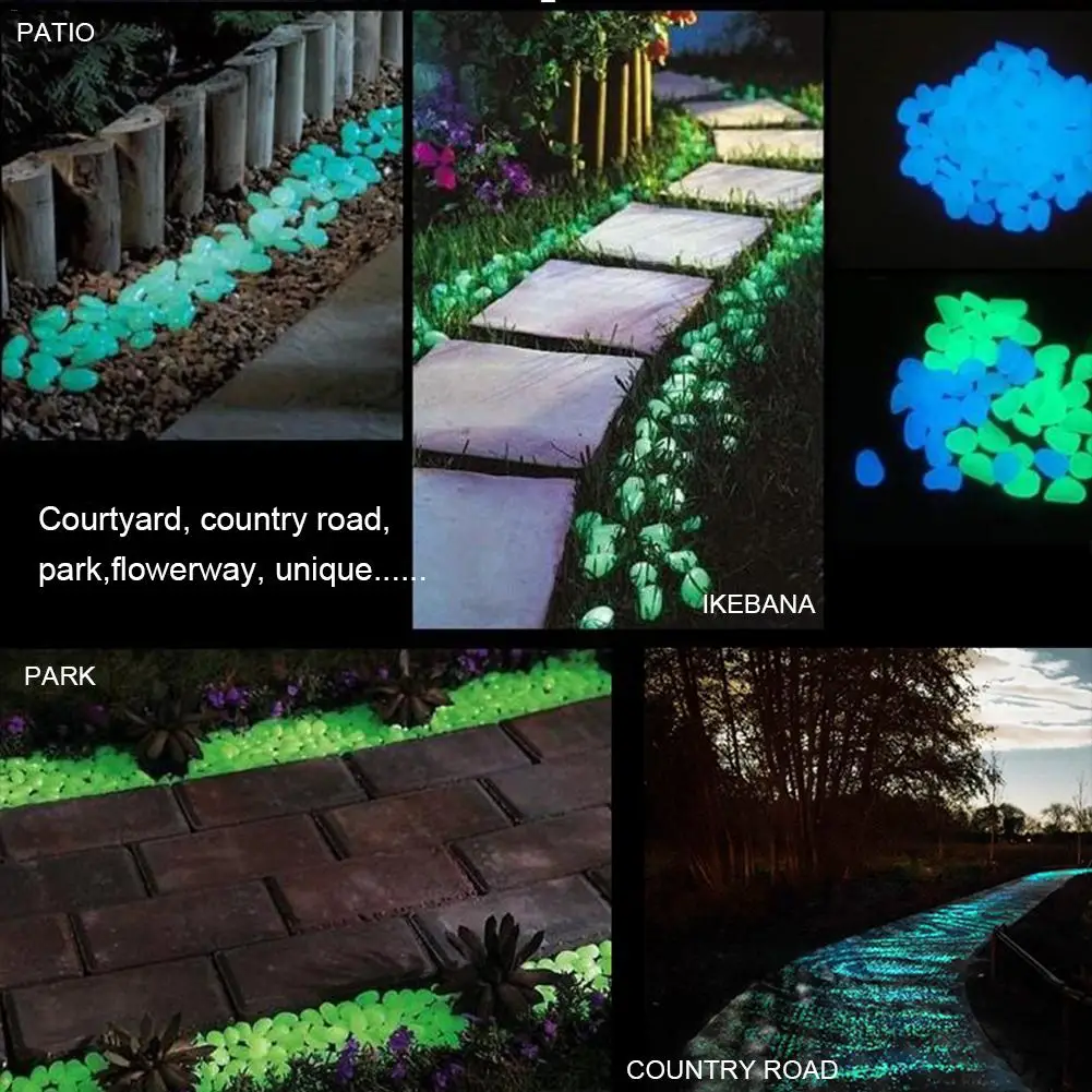 Luminous Stones Dark Garden Pebbles Glow Stones Rocks For Luminous Light-emitting Artificial Pebble Lawn Garden Yard Decoration
Luminous Stones Dark Garden Pebbles Glow Stones Rocks For Luminous Light-emitting Artificial Pebble Lawn Garden Yard Decoration