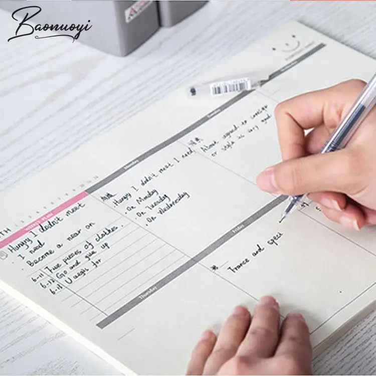 A4 Desk Working Planner Memo Pad Note Book Planners 60 Sheets Daily Planning Quality Office Supplies School Stationery Tool
A4 Desk Working Planner Memo Pad Note Book Planners 60 Sheets Daily Planning Quality Office Supplies School Stationery Tool