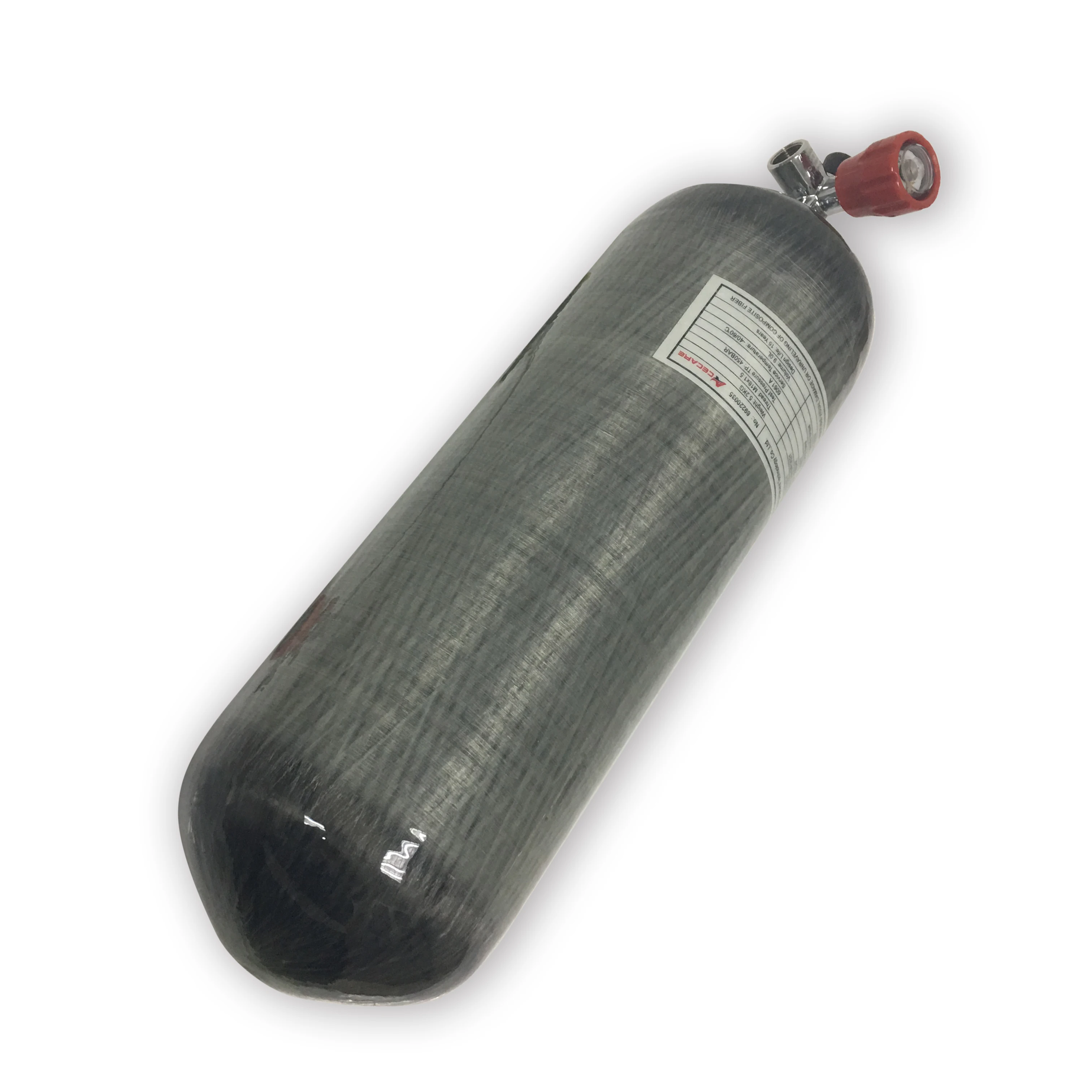 ACECARE oxygen cylinder breathing apparatus 9L CE 4500psi pcp air/paintball tank composite material with gauge valve AC10911
ACECARE oxygen cylinder breathing apparatus 9L CE 4500psi pcp air/paintball tank composite material with gauge valve AC10911