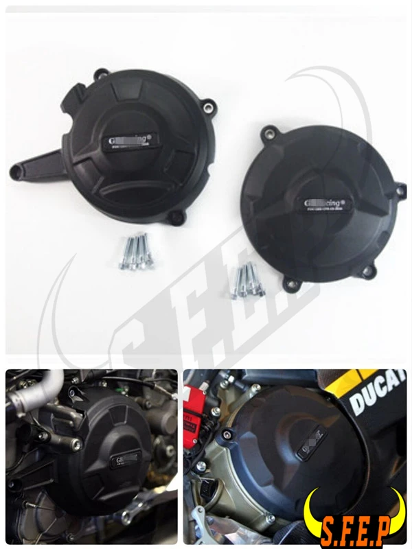 Чехол для мотоциклетного двигателя защитный чехол GB Racing Ducati 1199 Panigale 2012-2014 и 1299