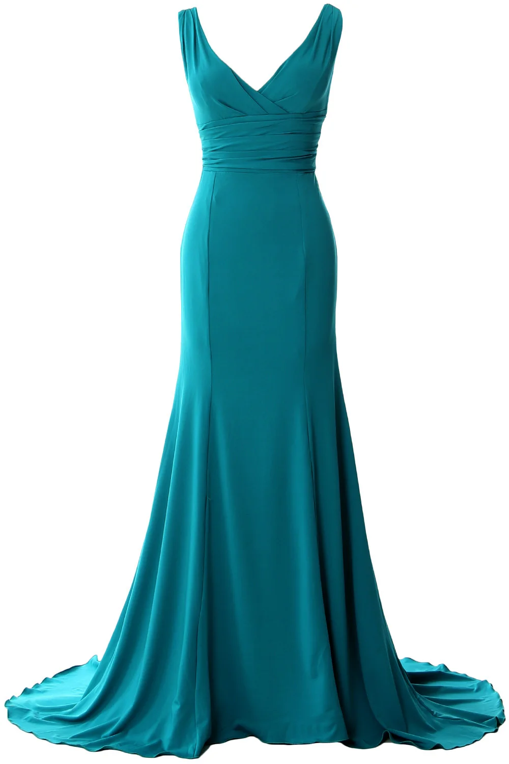 MACloth Women Elegant Mermaid Long V Neck Simple Prom Dress Jersey Formal Gown Wedding Party Bridesmaid Dresses
MACloth Women Elegant Mermaid Long V Neck Simple Prom Dress Jersey Formal Gown Wedding Party Bridesmaid Dresses