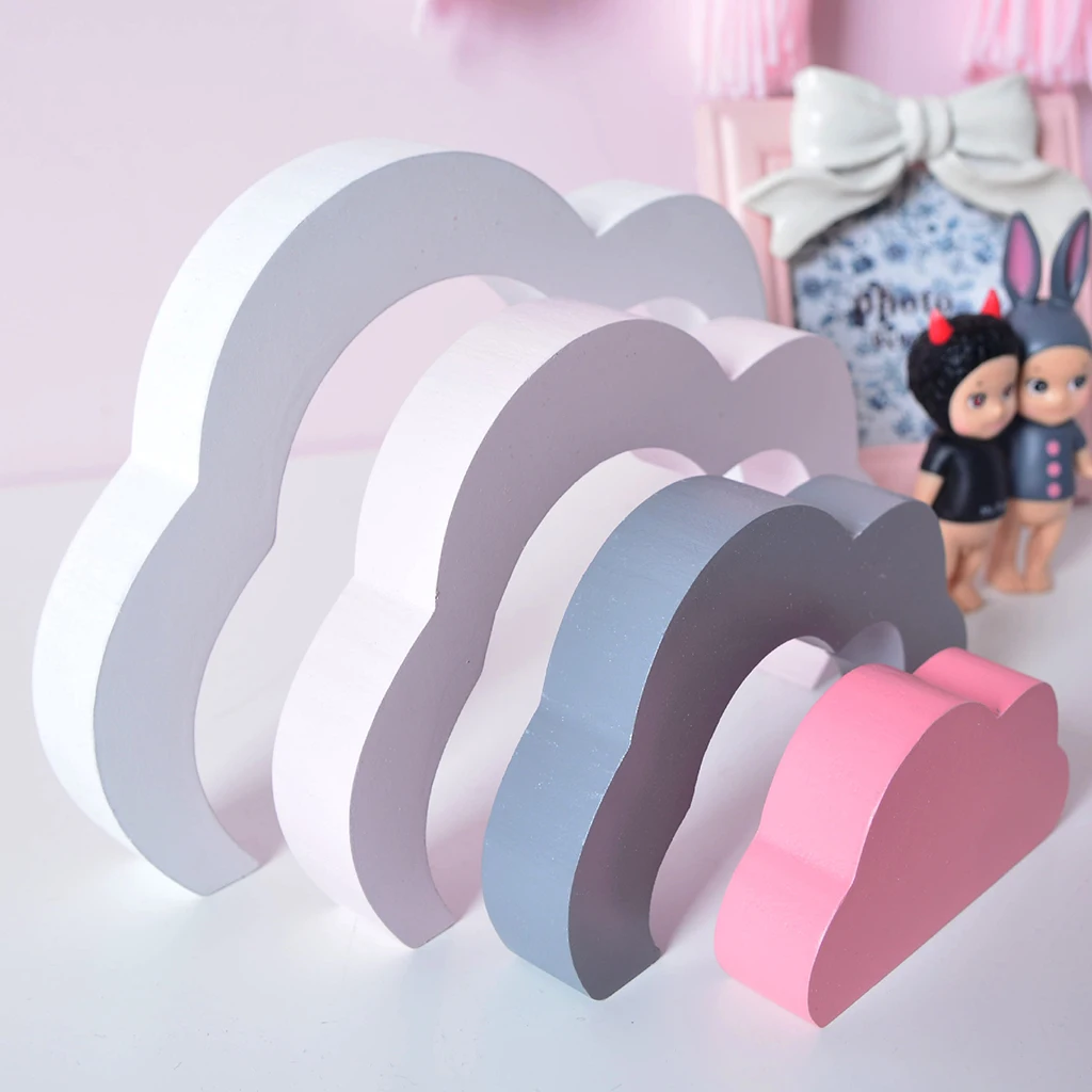 MagiDeal Cute Wooden Building Blocks Handmade Nesting Block Set Toy Cloud For Baby Kids
MagiDeal Cute Wooden Building Blocks Handmade Nesting Block Set Toy Cloud For Baby Kids