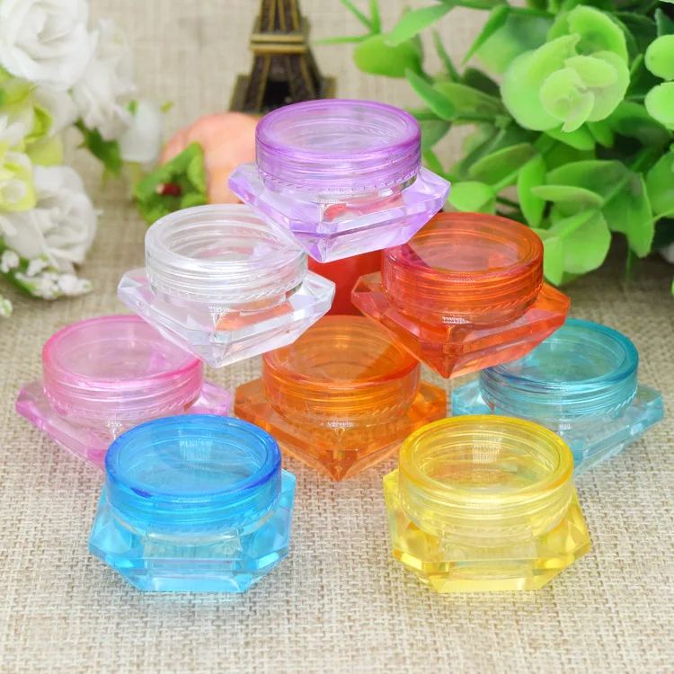 free Shipping 2 3 5 g Transparent Plastic Diamonds Jars Cream Cosmetics Split Can Box High Charging new Bottle 80 PCS
free Shipping 2 3 5 g Transparent Plastic Diamonds Jars Cream Cosmetics Split Can Box High Charging new Bottle 80 PCS