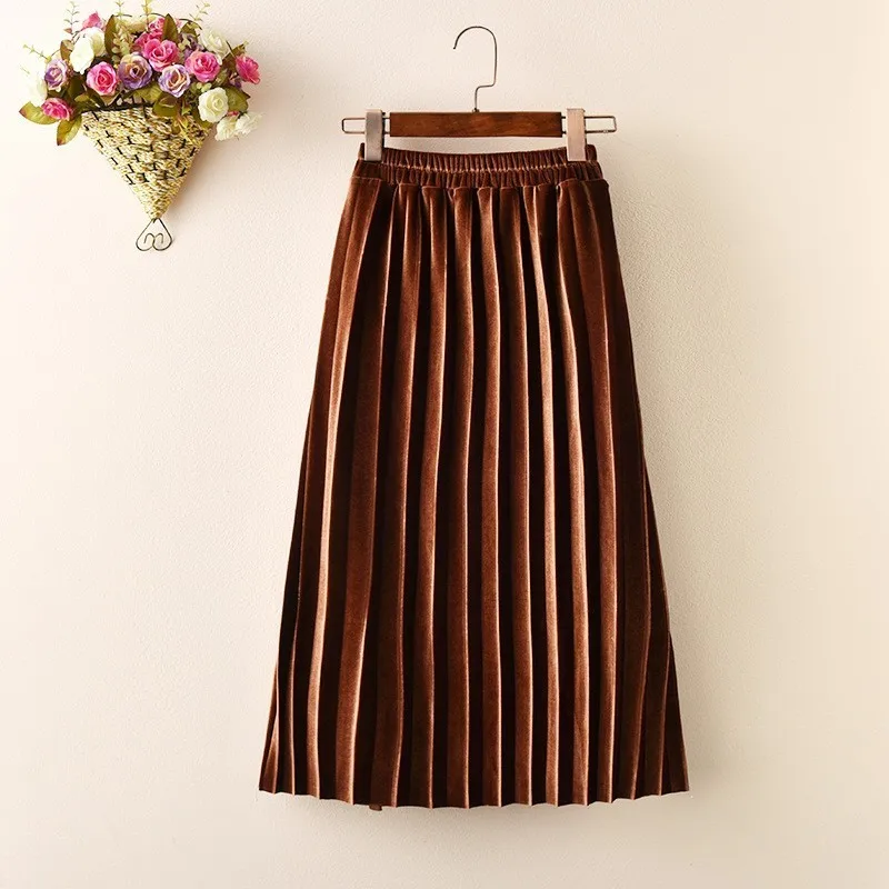 Velvet Teenage Children Skirt Kids Pleated Spring Autumn 2022 Grey Pink Brown Black Toddler Girl Skirts School Clothing Fashion
Velvet Teenage Children Skirt Kids Pleated Spring Autumn 2022 Grey Pink Brown Black Toddler Girl Skirts School Clothing Fashion