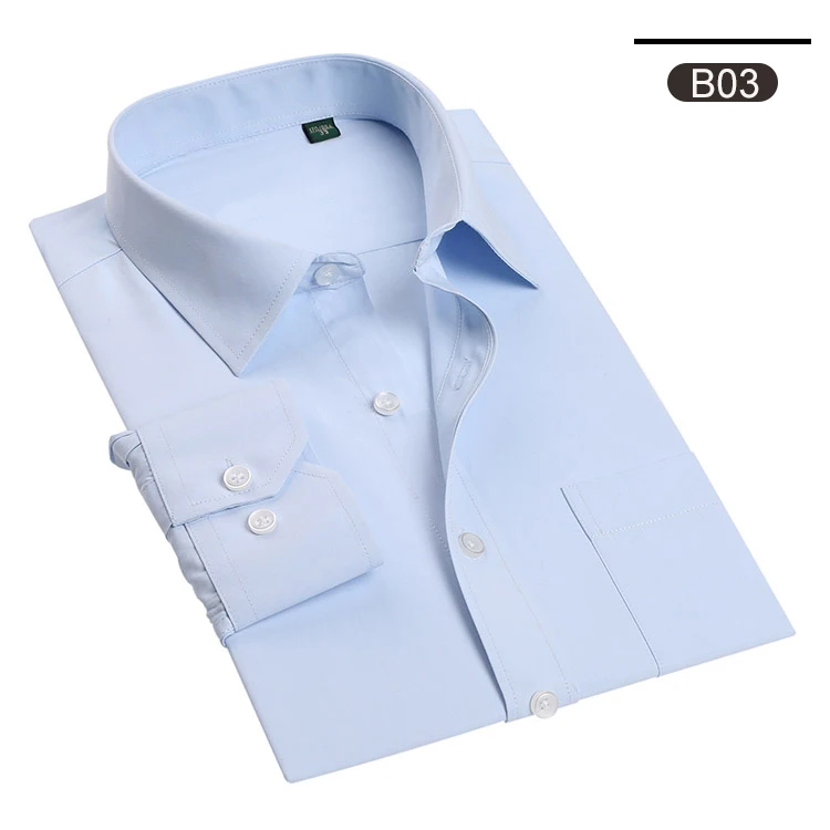 PAULJONES High Quality Classic Long Sleeve Dress Shirts Men Business Formal Shirt Male Casual Social Shirt Office Working Wear
PAULJONES High Quality Classic Long Sleeve Dress Shirts Men Business Formal Shirt Male Casual Social Shirt Office Working Wear