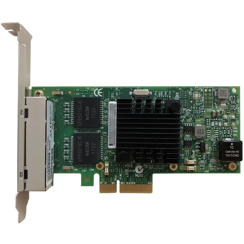 Eastforfuy intel I350 4T Quad Порты и разъёмы гигабитный сетевой серверный адаптер Intel T4