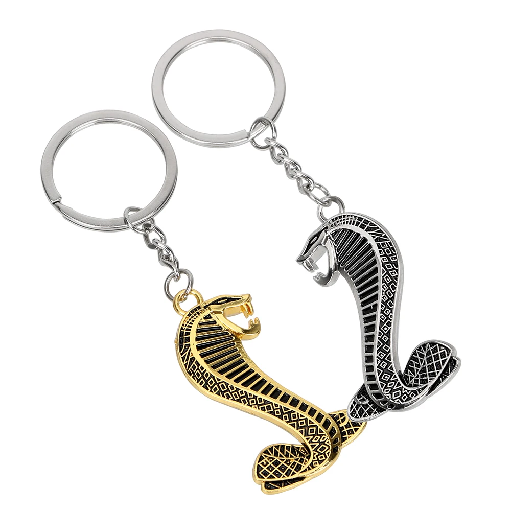LEEPEE Metal Cobra Snake Emblem Badge Gift For Friend Keychain Key Ring Interior Accessories Car Keyring
LEEPEE Metal Cobra Snake Emblem Badge Gift For Friend Keychain Key Ring Interior Accessories Car Keyring