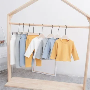 Autumn Winter Kids Pajamas Solid Color Thick Warm Toddler Baby Home Wear Cotton Sleepwear Boys Girls Nightwear Kids Pajama Set
Autumn Winter Kids Pajamas Solid Color Thick Warm Toddler Baby Home Wear Cotton Sleepwear Boys Girls Nightwear Kids Pajama Set