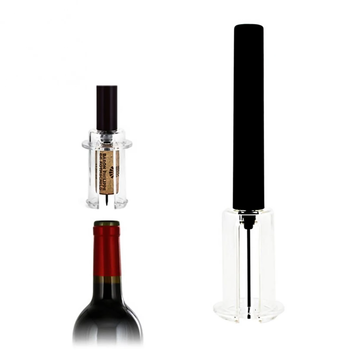 Red Wine Bottle Opener Air Pressure Stainless Steel Pin Type Bottle Pumps Cork Out Kitchen Bar Supplies Tool
Red Wine Bottle Opener Air Pressure Stainless Steel Pin Type Bottle Pumps Cork Out Kitchen Bar Supplies Tool
