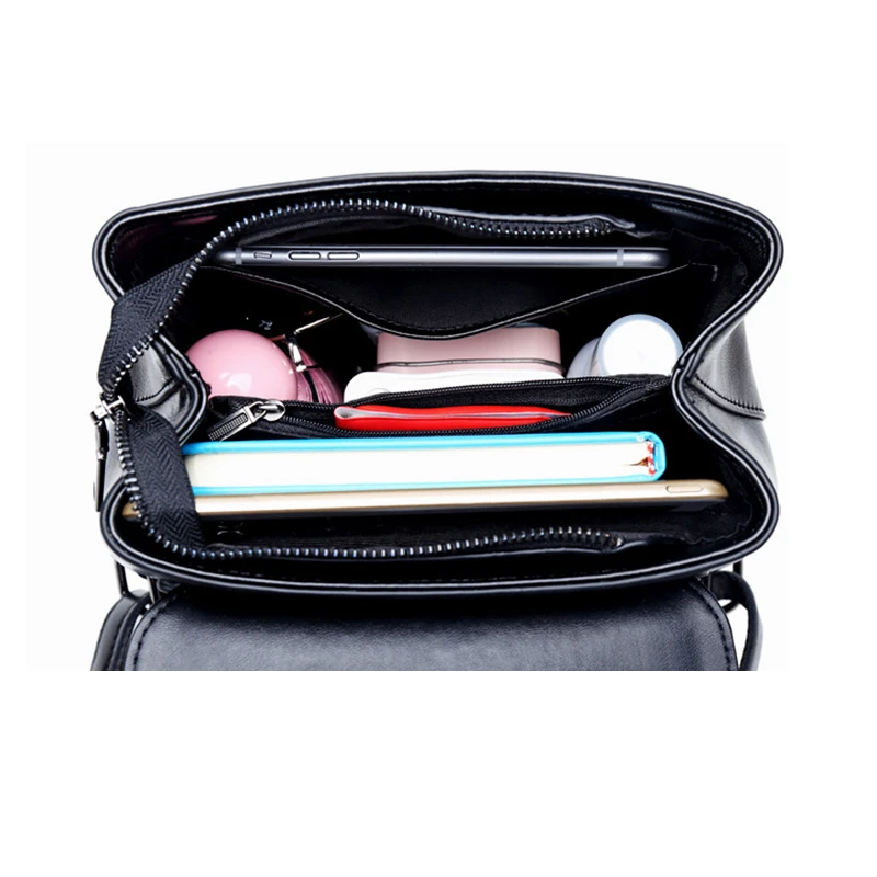 High Quality Genuine Leather Rucksack Travel Knapsack Rivet Simple Fashion Casual Women Oil Wax Cowhide Backpack School Daypack
High Quality Genuine Leather Rucksack Travel Knapsack Rivet Simple Fashion Casual Women Oil Wax Cowhide Backpack School Daypack