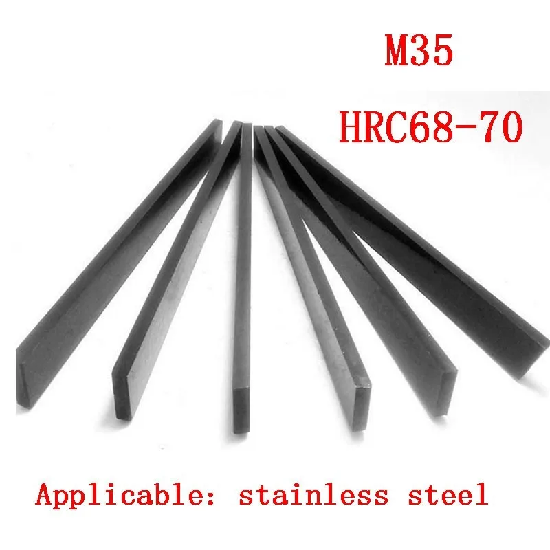 5*8*10*12*14*16*20*25*30*2000mm Exceed Hard White Steel Knife Bar Turning Stainless M35 Contain Cobalt HRC68-70 HSS
5*8*10*12*14*16*20*25*30*2000mm Exceed Hard White Steel Knife Bar Turning Stainless M35 Contain Cobalt HRC68-70 HSS