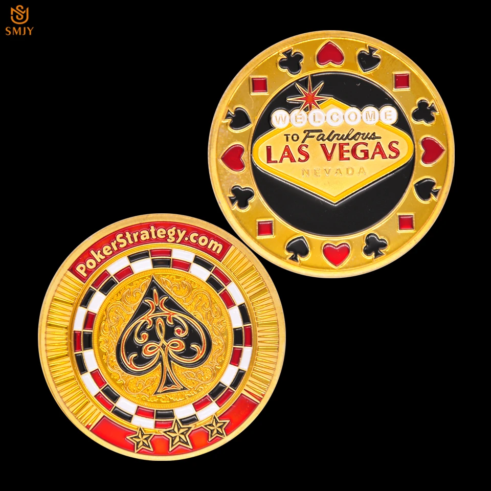 Welcome To Nevada Las Vegas Casino Pokerstrategy Gold Pocker Card Guard Chip Token US Coin Collection And Party Gifts
Welcome To Nevada Las Vegas Casino Pokerstrategy Gold Pocker Card Guard Chip Token US Coin Collection And Party Gifts