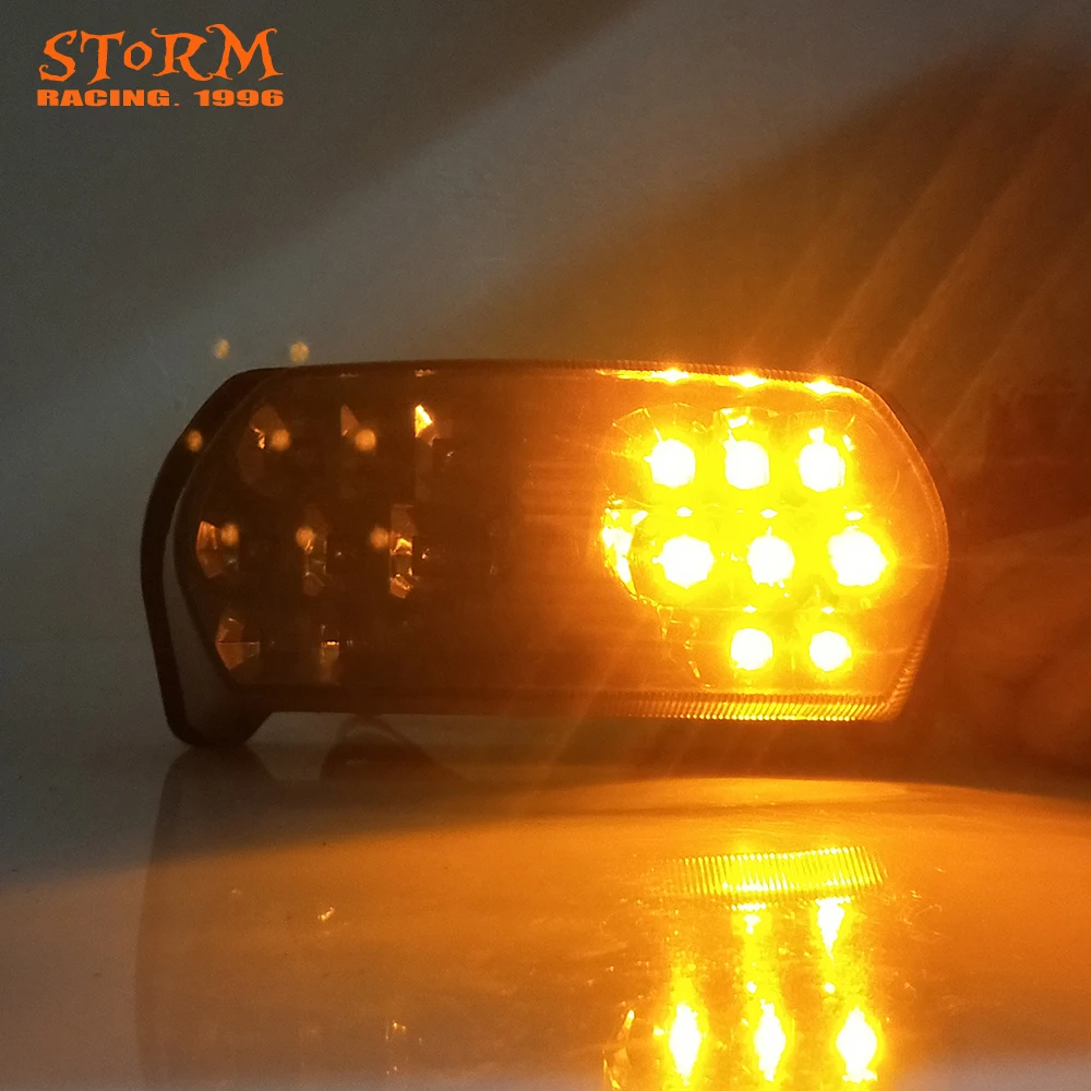 Motorcycle Black Rear Tail Light Brake Integrated LED Taillight For KAWASAKI GPZ1100 95-1997 Ninja ZX-7R ZX-7RR ZX 7R 7RR 96-03
Motorcycle Black Rear Tail Light Brake Integrated LED Taillight For KAWASAKI GPZ1100 95-1997 Ninja ZX-7R ZX-7RR ZX 7R 7RR 96-03