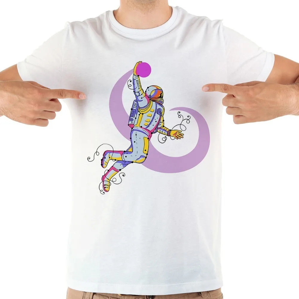 Astronaut dunking funny t shirt men jollypeach brand new white short sleeve casual homme tshirt
Astronaut dunking funny t shirt men jollypeach brand new white short sleeve casual homme tshirt