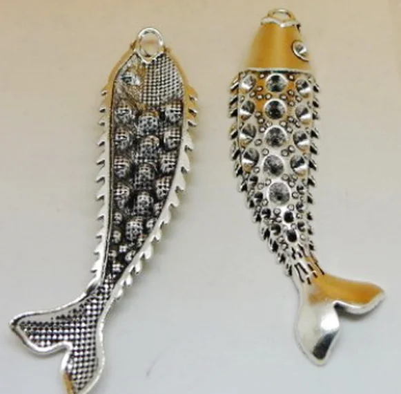 25pcs Exquisite big fish charm 18*68mm Antique silver pendants Handmade accessories craft Jewelry Making bracelet necklace
25pcs Exquisite big fish charm 18*68mm Antique silver pendants Handmade accessories craft Jewelry Making bracelet necklace