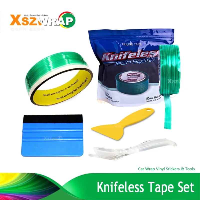 (5 шт./компл.) 50 м/164 'рулоны 9 мм Tri Line Knifeless Tape + 5 м линия дизайна + Ракель + нож для резки автомобиля обертывание виниловые инструменты
(5 шт./компл.) 50 м/164 'рулоны 9 мм Tri Line Knifeless Tape + 5 м линия дизайна + Ракель + нож для резки автомобиля обертывание виниловые инструменты
