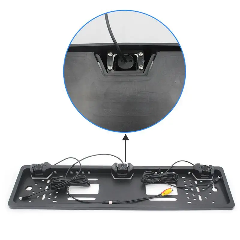 European Car License Plate Frame Camera Parking Car RearView Camera 8 Lamp Night Vision Drilling-free
European Car License Plate Frame Camera Parking Car RearView Camera 8 Lamp Night Vision Drilling-free