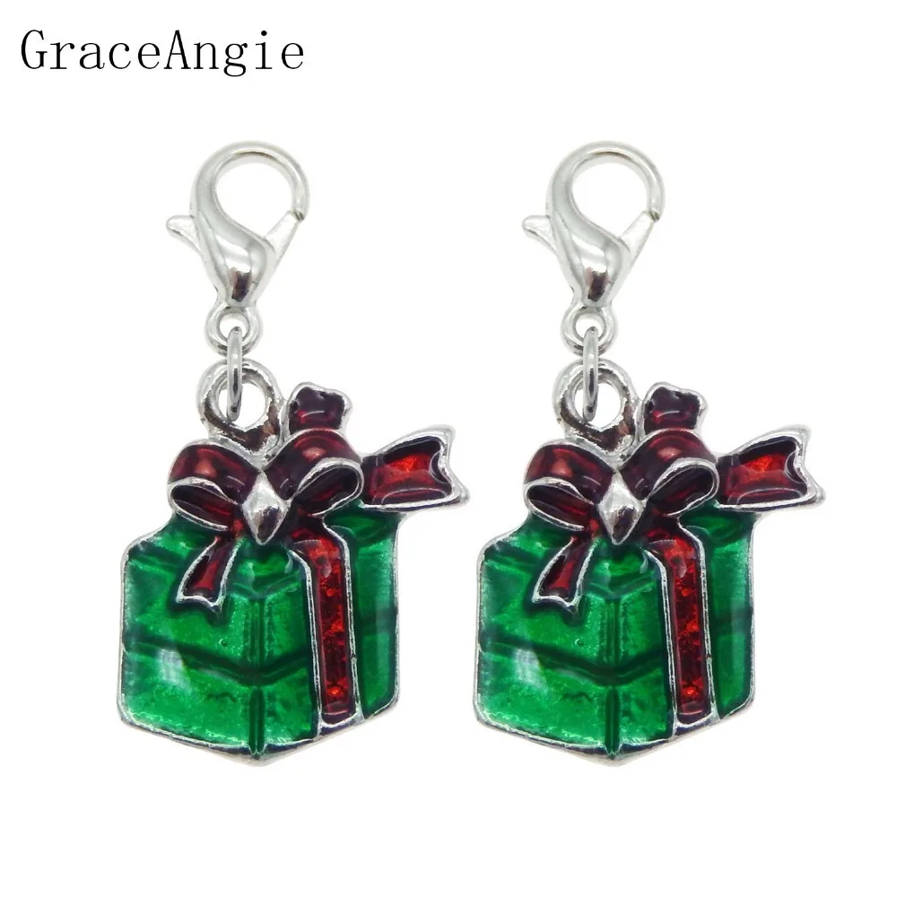 6pcs Green Christmas Gift Box Shape Santa Claus Dec lovely Jewelry Findings With lobster clasp DIY Earring Charms Crafts
6pcs Green Christmas Gift Box Shape Santa Claus Dec lovely Jewelry Findings With lobster clasp DIY Earring Charms Crafts