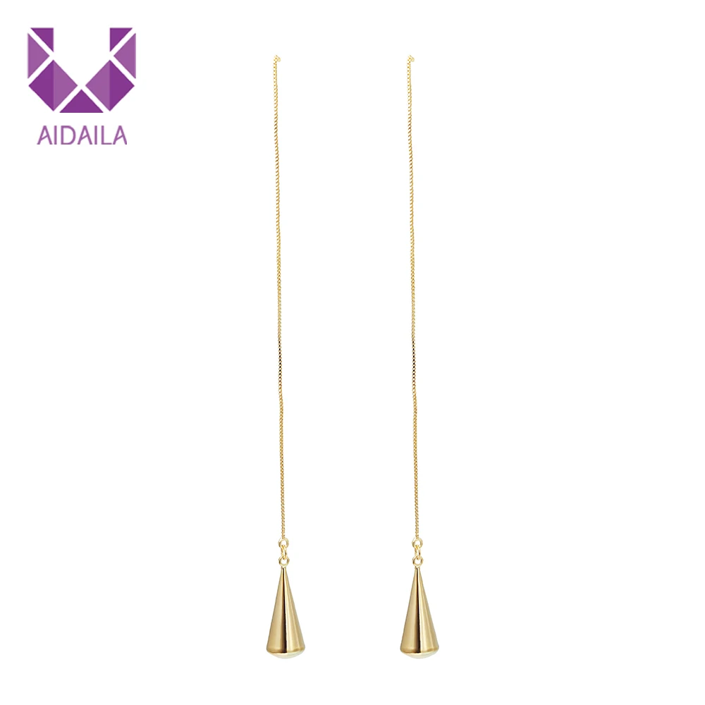 Long Chains Earrings for Women Office Ladies Korean Style Spike Shape New Fashion Jewelry Gift for Friend Girl Friend
Long Chains Earrings for Women Office Ladies Korean Style Spike Shape New Fashion Jewelry Gift for Friend Girl Friend