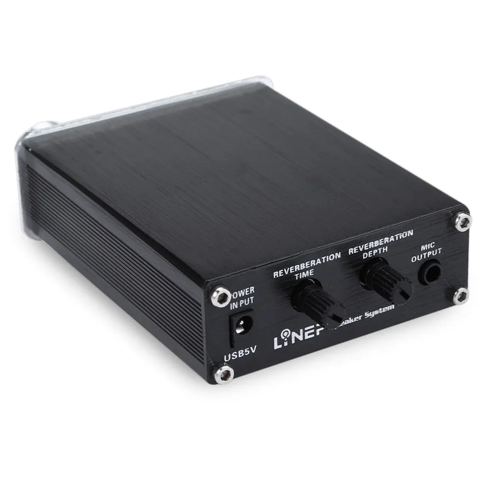 A907 Microphone Sound Amplifier Mini Mic Audio Amplifier Mic Reverberation 2 Channel for Karaoke Dynamic Microphone
A907 Microphone Sound Amplifier Mini Mic Audio Amplifier Mic Reverberation 2 Channel for Karaoke Dynamic Microphone