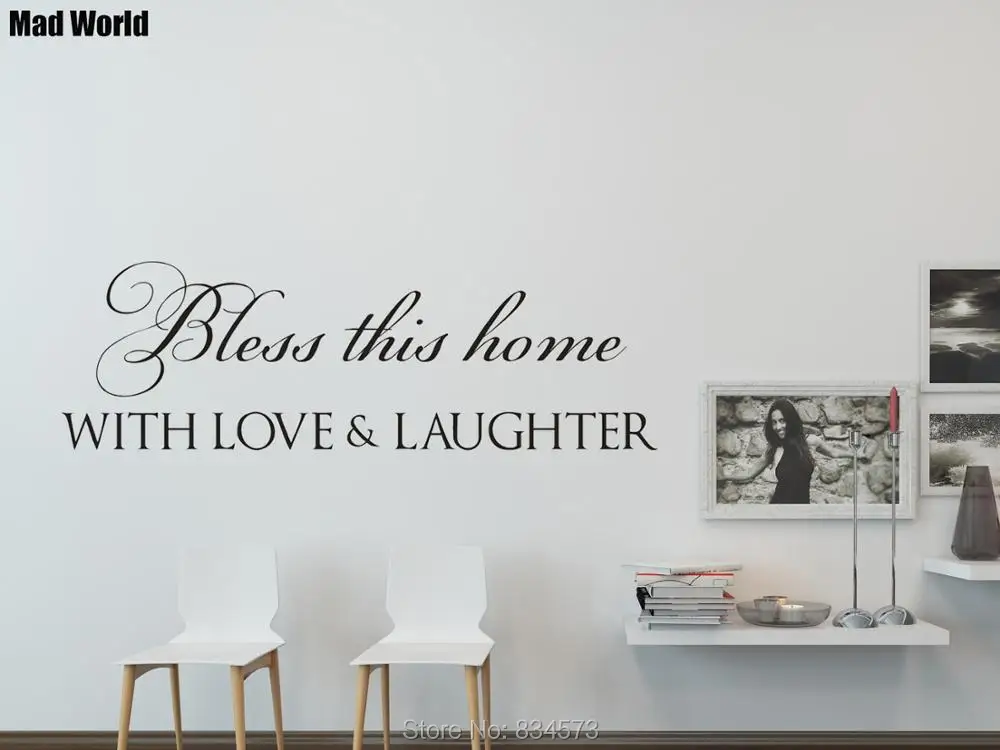 Благослови этот дом с любовью и смех Wall Art Наклейки на стены наклейки на стены дома DIY украшения Съемный Декор наклейки на стену
Благослови этот дом с любовью и смех Wall Art Наклейки на стены наклейки на стены дома DIY украшения Съемный Декор наклейки на стену