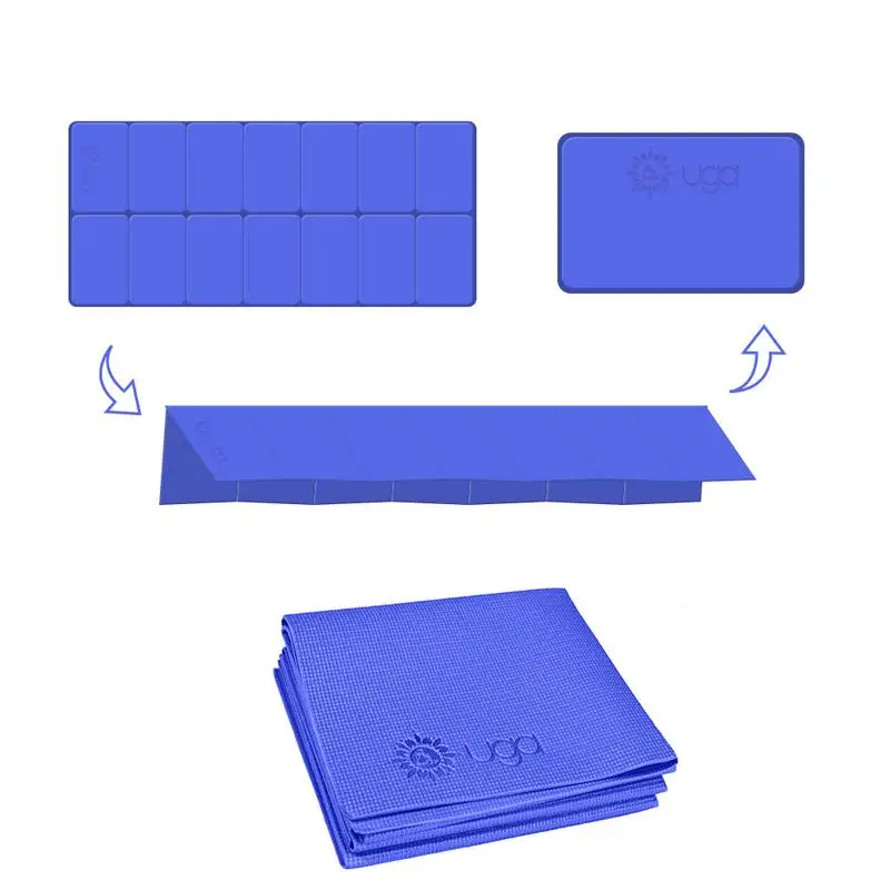 17.3*6.1*0.4cm Non-Slip Foldable Yoga Mat Port Gym Soft Pilates Mats For Body Building Fitness Exercises Equipment Fitness Pad
17.3*6.1*0.4cm Non-Slip Foldable Yoga Mat Port Gym Soft Pilates Mats For Body Building Fitness Exercises Equipment Fitness Pad