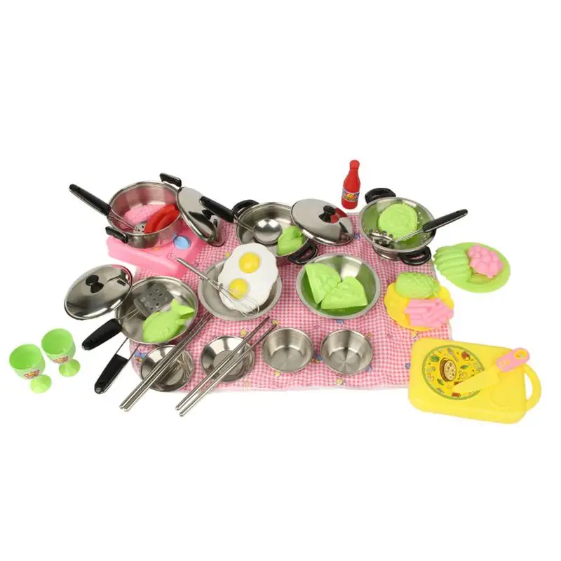 20 Children And Boys Cooking Rice House Kitchen Toys Mini Simulation Stainless Steel Tableware Kitchen Set
20 Children And Boys Cooking Rice House Kitchen Toys Mini Simulation Stainless Steel Tableware Kitchen Set
