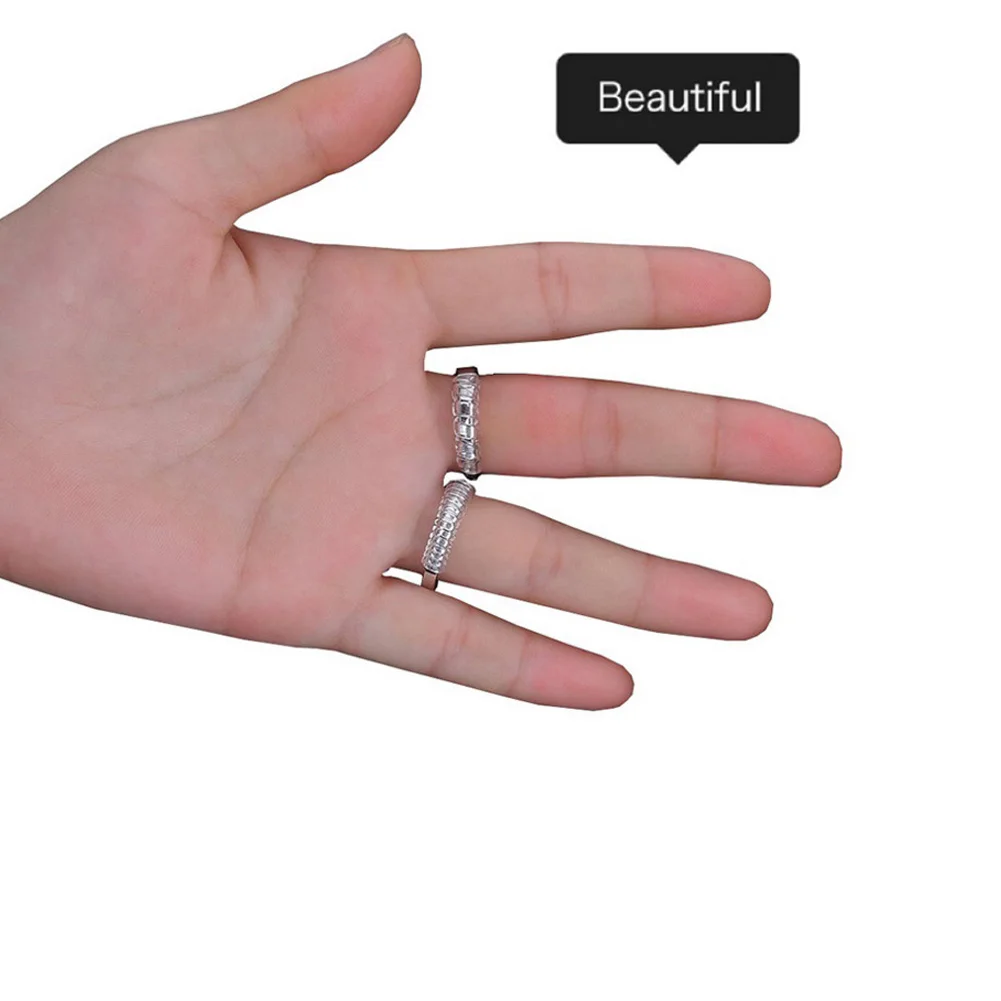6 Pcs Tools Size Guard Jewelry Tightener Based Parts Spiral Reducer Resizing Ring Adjuster Spiral Based Ring Size Adjuster Guard
6 Pcs Tools Size Guard Jewelry Tightener Based Parts Spiral Reducer Resizing Ring Adjuster Spiral Based Ring Size Adjuster Guard
