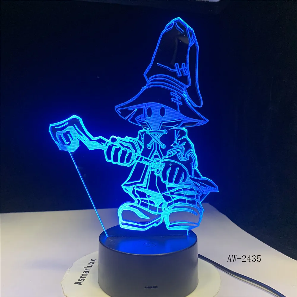Cartoon 3D Table Lamp Zorak Space Ghost Night Light LED Bulb Home Bar Decoration New Year Birthday Present Gifts AW-2435
Cartoon 3D Table Lamp Zorak Space Ghost Night Light LED Bulb Home Bar Decoration New Year Birthday Present Gifts AW-2435
