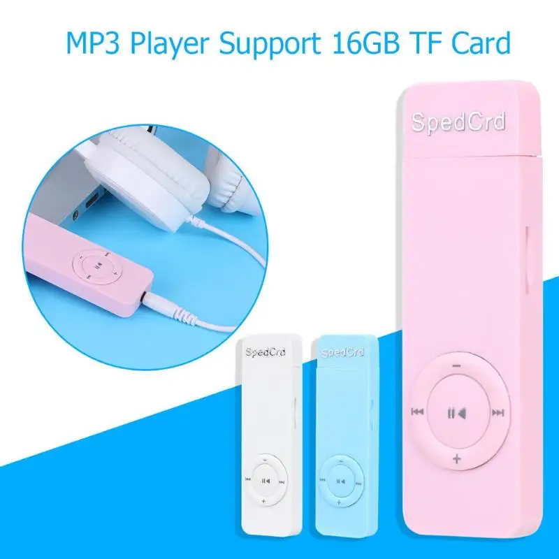 MP3 плеер полоса Спорт без потерь звук поддержка 64 Гб TF карты медиаплееров модный и