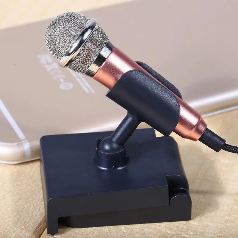 Мини-конденсатор микрофон с разъемом 3 5 мм для мобильного телефона и микрофона |
