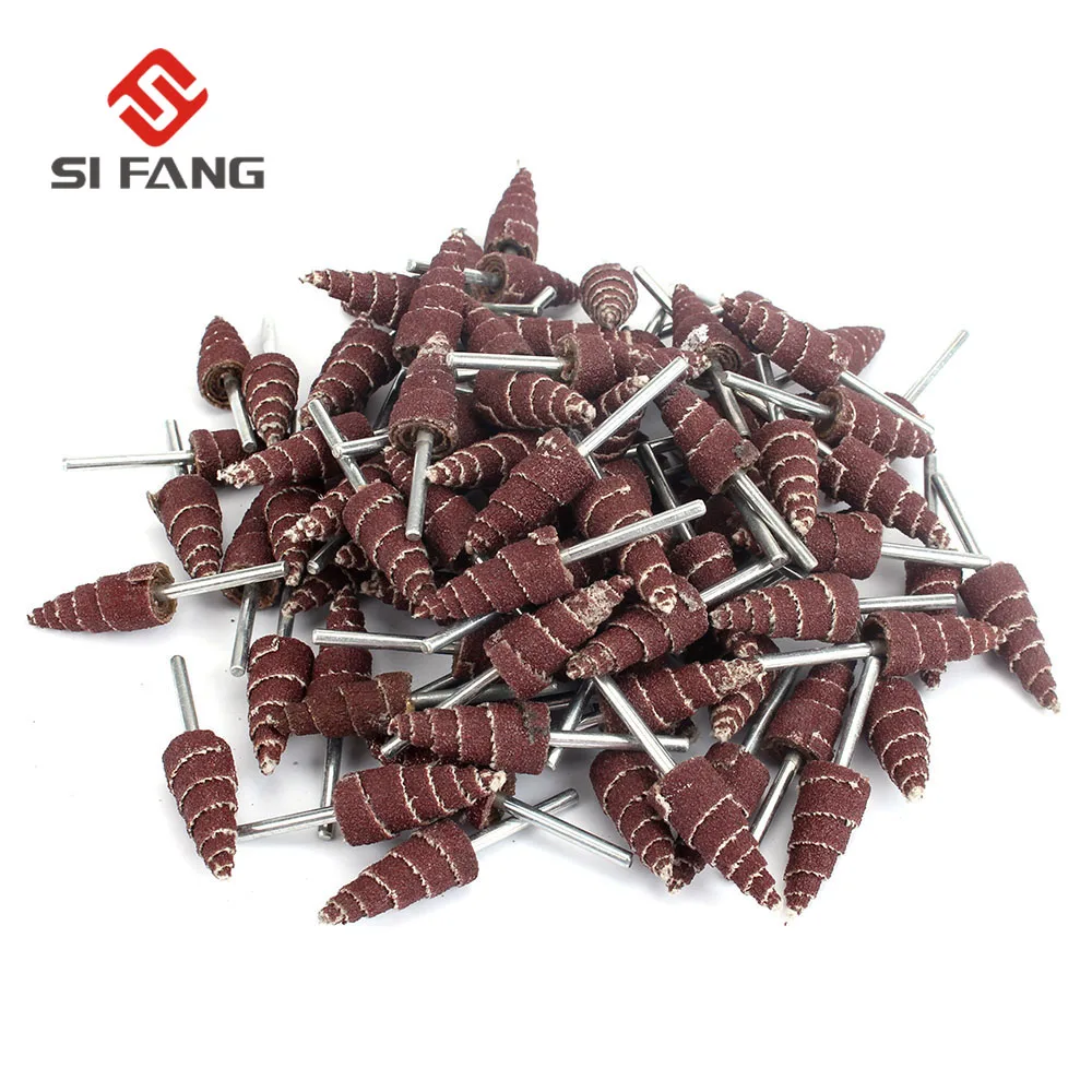 10/30/50Pcs Cone Shape Mounted Point Grinding Head Sandpaper Flap Sanding Wheel 320# With 1/8" Shank Polishing Abrasive Tool
10/30/50Pcs Cone Shape Mounted Point Grinding Head Sandpaper Flap Sanding Wheel 320# With 1/8" Shank Polishing Abrasive Tool