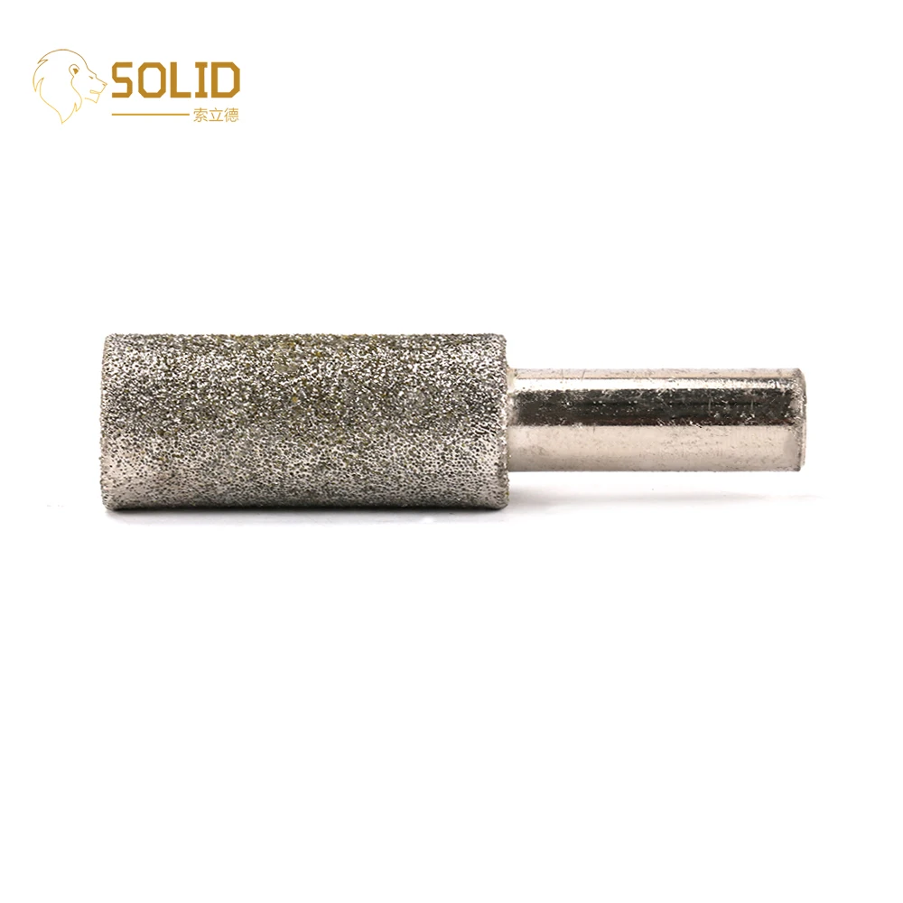 1Pc 36# Diamond Coated Grinding Head Cylindrical with 15/32" Shank Abrasive Tool for Polishing and Grinding Ceramic, Glass
1Pc 36# Diamond Coated Grinding Head Cylindrical with 15/32" Shank Abrasive Tool for Polishing and Grinding Ceramic, Glass