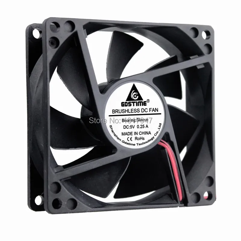 Вентилятор охлаждения Gdstime DC, 5 В, 2 контакта, 8025s, 8 см, 80 мм, 80x80x25 мм, 2 шт. 
Вентилятор охлаждения Gdstime DC, 5 В, 2 контакта, 8025s, 8 см, 80 мм, 80x80x25 мм, 2 шт.