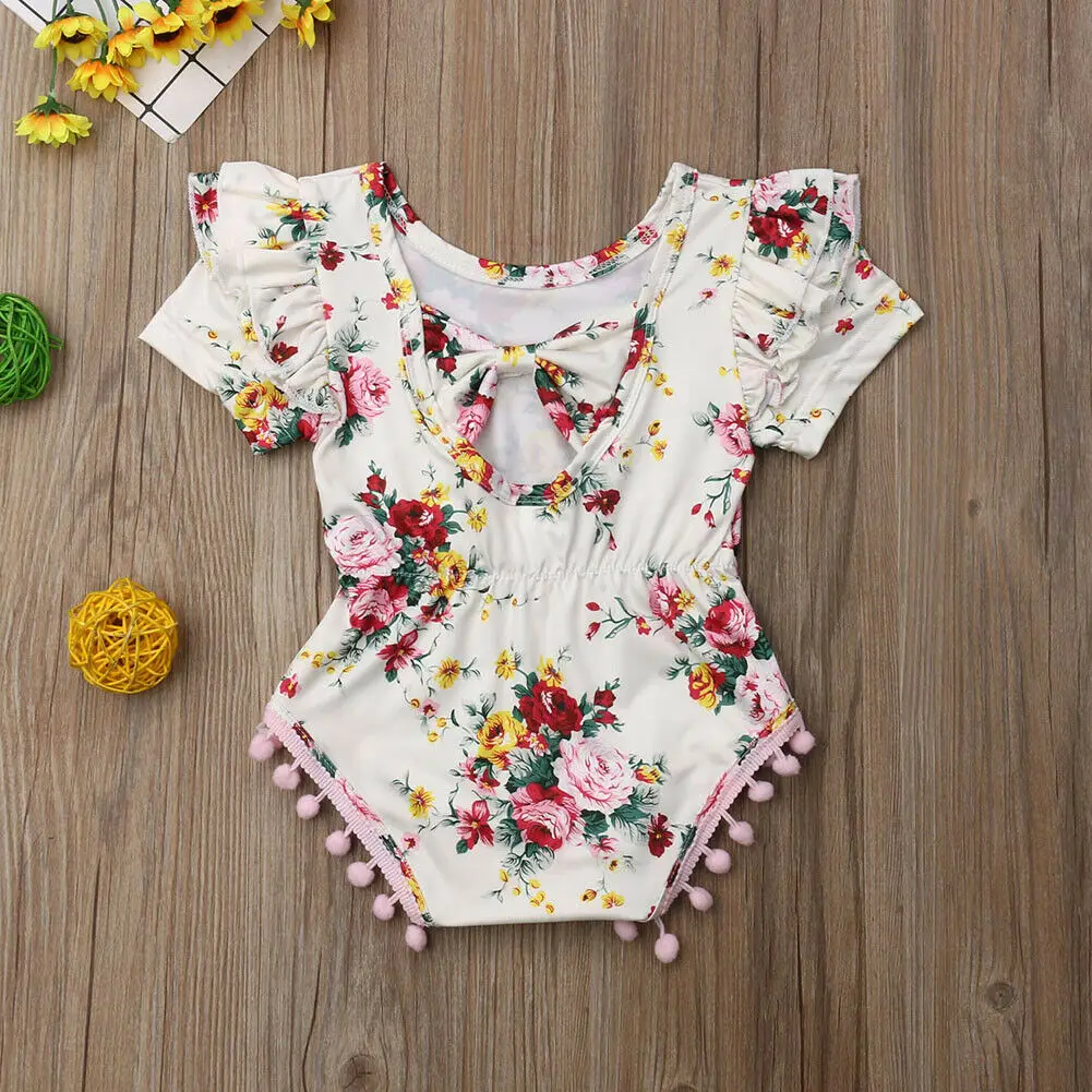 Pudcoco Baby Girl Jumpsuits US Newborn Baby Girl Floral Bodysuit Sunsuit Summer Clothes Outfits 0-24M
Pudcoco Baby Girl Jumpsuits US Newborn Baby Girl Floral Bodysuit Sunsuit Summer Clothes Outfits 0-24M