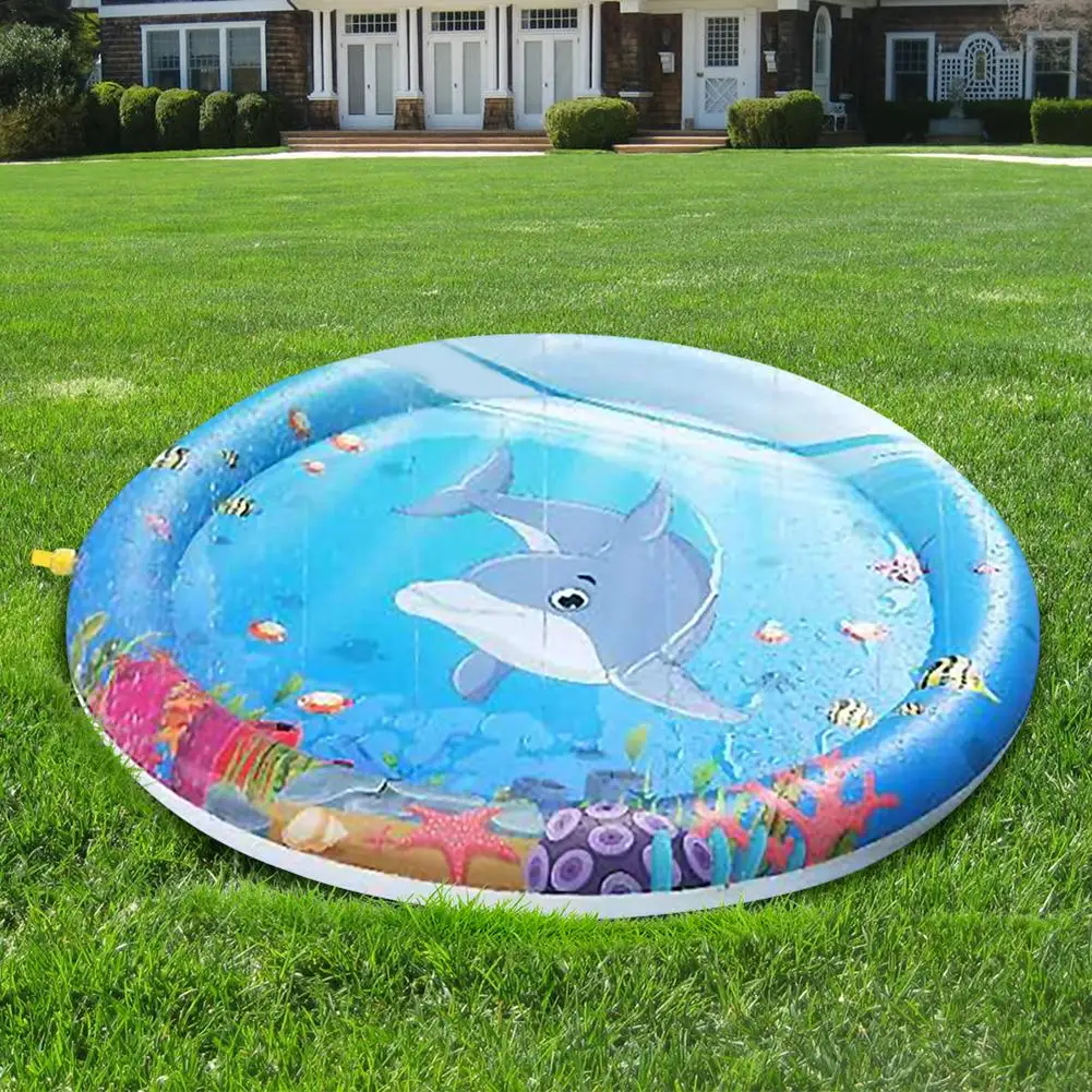 Sprinkle Splash Play Mat Water Toys Fun Outdoor Party Summer Splash Pad For Summer Water Playing Mat Baby Boys Girls Kids
Sprinkle Splash Play Mat Water Toys Fun Outdoor Party Summer Splash Pad For Summer Water Playing Mat Baby Boys Girls Kids