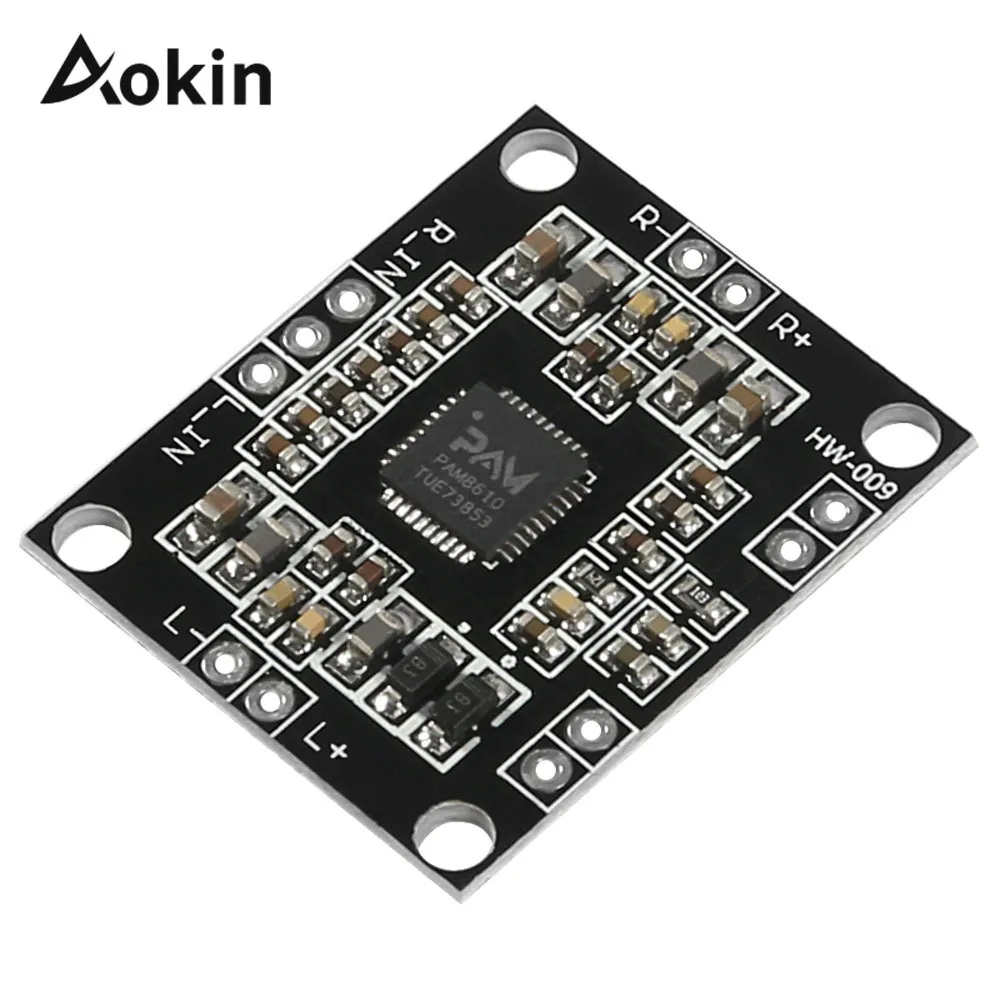 Dc 6-12v Pam8610 2x15w Amplifier Board Digital Two-channel Stereo Power Amplifier Board Miniature With Switch Function
Dc 6-12v Pam8610 2x15w Amplifier Board Digital Two-channel Stereo Power Amplifier Board Miniature With Switch Function