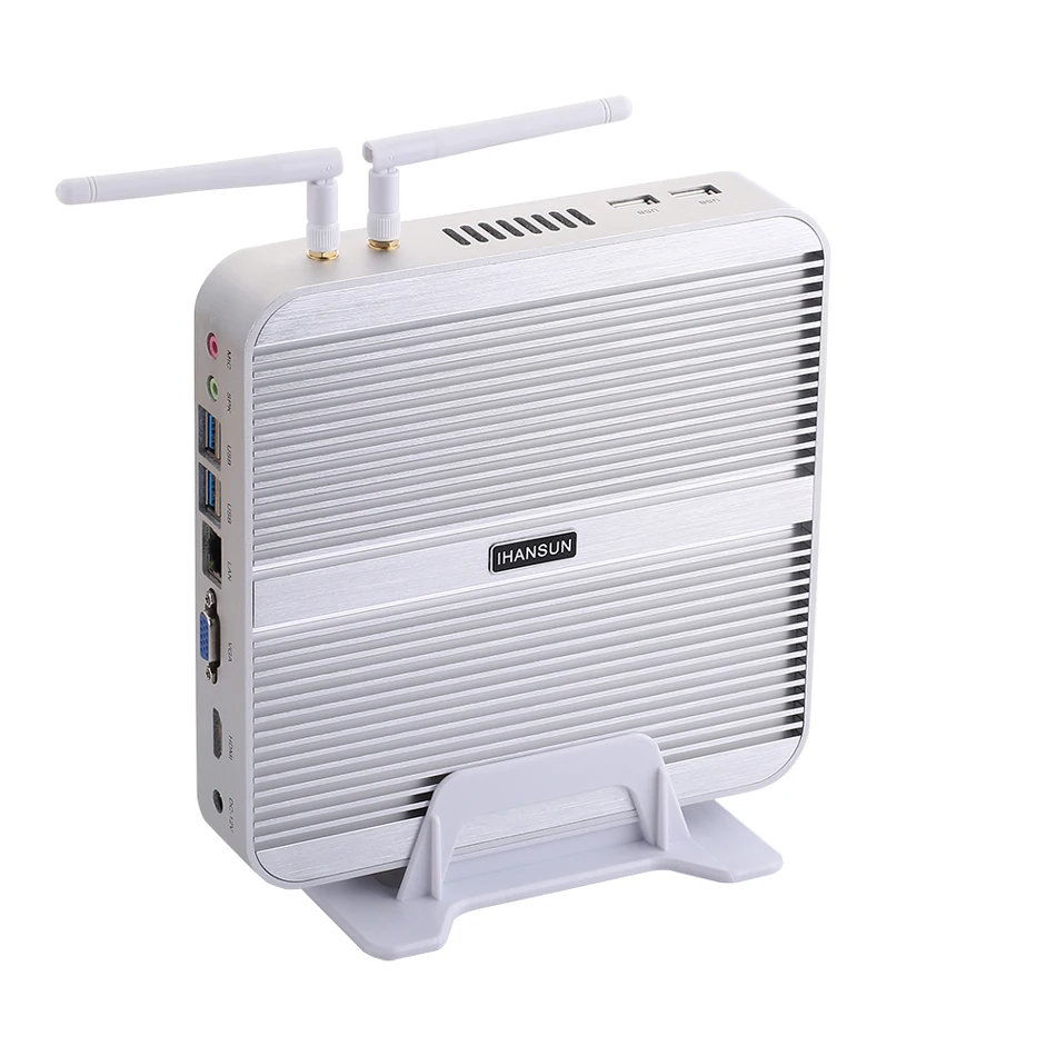 HUNSN Fanless Mini PC,Intel Core I3 4005U,Desktop Computer,Windows 10/Ubuntu, ABM01,WiFi/1HD/1VGA/4USB3.0/2USB2.0/1LAN
HUNSN Fanless Mini PC,Intel Core I3 4005U,Desktop Computer,Windows 10/Ubuntu, ABM01,WiFi/1HD/1VGA/4USB3.0/2USB2.0/1LAN